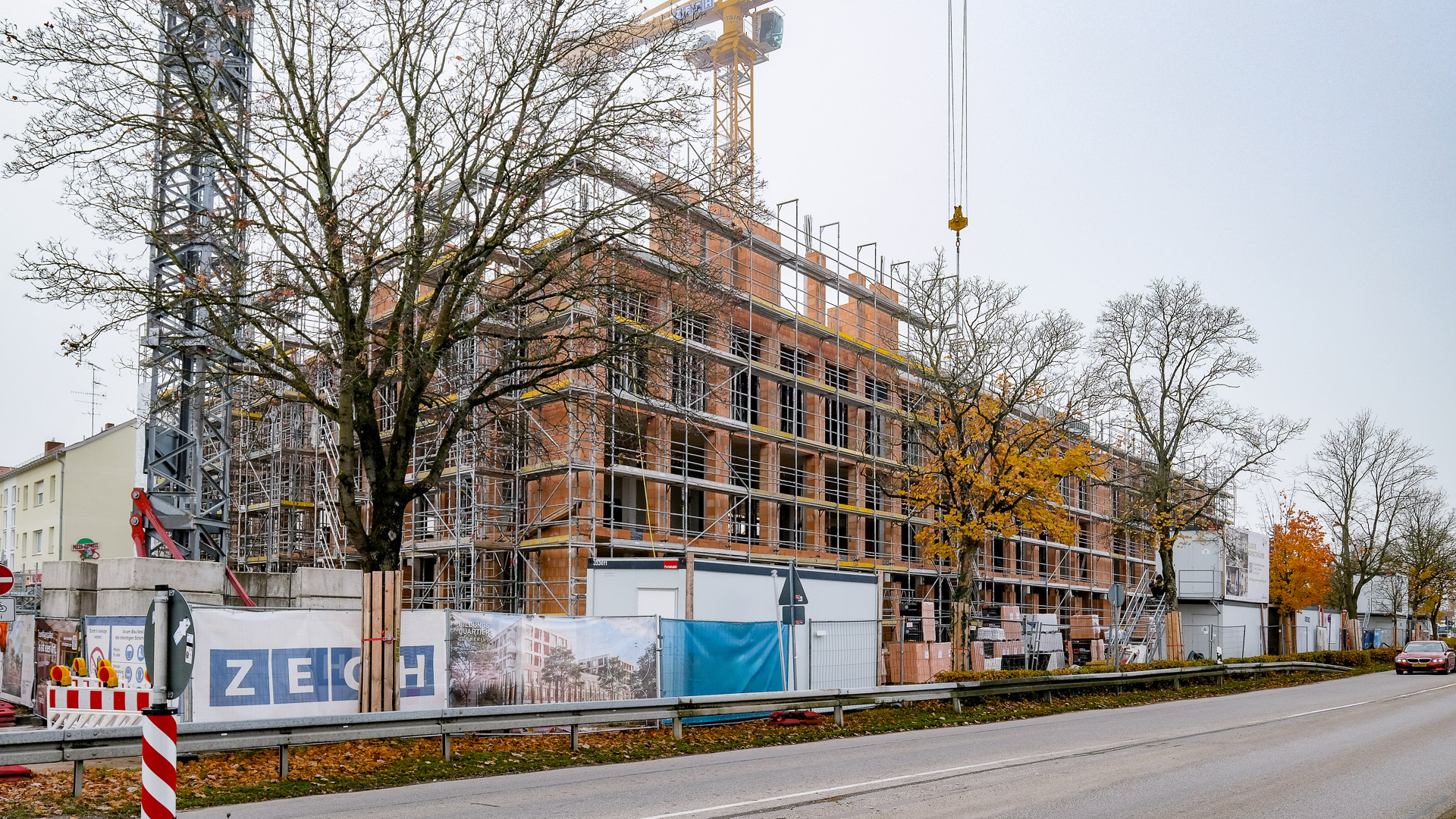 Rohbauarbeiten am Bildungsquartier Germering schreiten weiter voran – Zweites Obergeschoss fertiggestellt